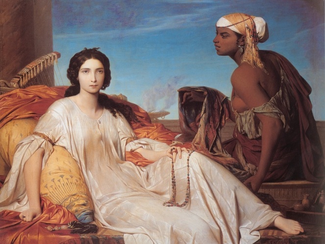 François-Léon Benouville Esther (ou Odalisque), 1844 ”